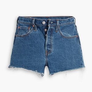 Levi Midi Denim Shorts